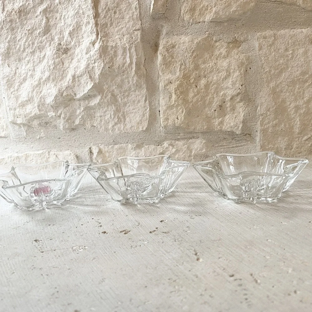 Vintage Set Of 3 Candlestick 6 Point Star 4‎ 1/2